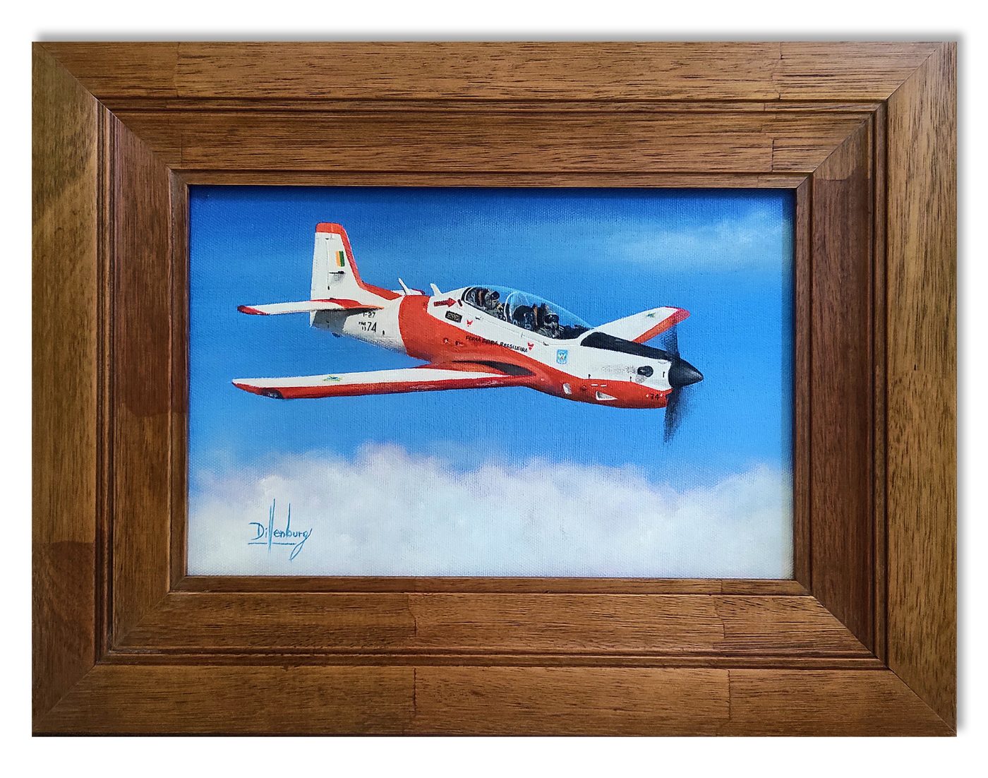 Embraer T-27 Tucano 1374 of the Brazilian Air Force Academy.